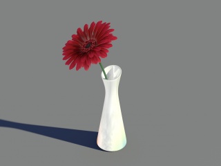 现代风格花瓶C4D模型
