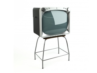 老电视C4D模型