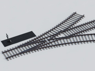 火车车轨C4D模型