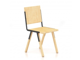 中式椅子C4D模型