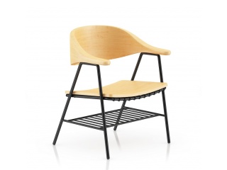 单人椅子C4D模型