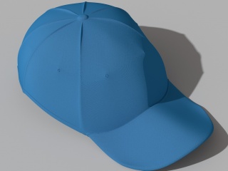 棒球帽C4D模型
