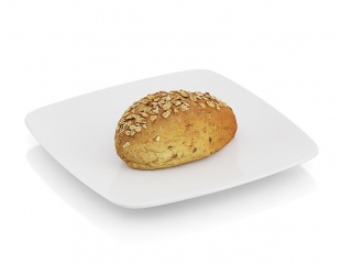 现代食物面包点心C4D模型