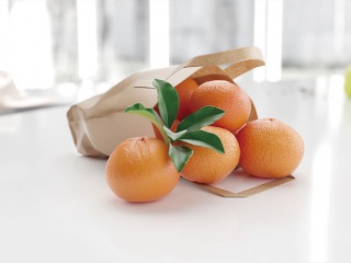 橘子C4D模型