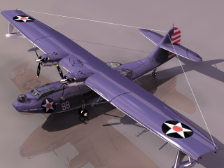 航空飞机C4D模型