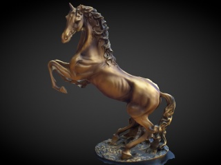 青铜器马匹C4D模型