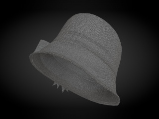 女士帽子礼帽C4D模型