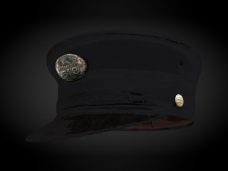 现代服饰帽子礼帽C4D模型