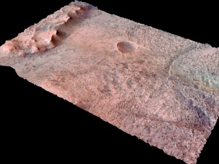 现代火星基地C4D模型