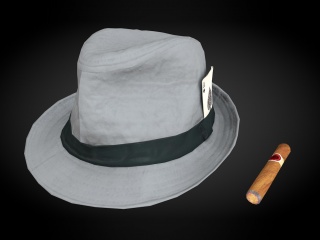 现代服装配饰棉帽子C4D模型
