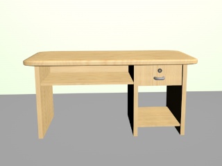 现代家具桌子C4D模型