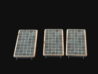 电路板太阳能板C4D模型