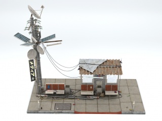 发电站发电机设备C4D模型