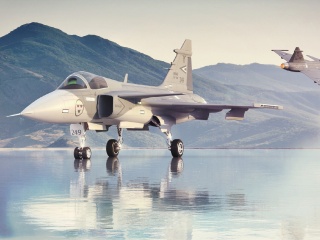 航空战斗飞机C4D模型