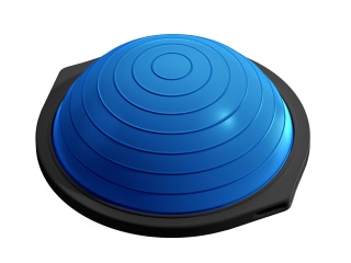 健身波速球半圆平衡球瑜伽脚踩bosu半球波比球普拉提训练器材C4D模型