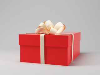 礼品盒C4D模型