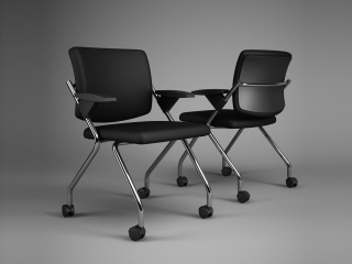 现代办公家具椅子C4D模型