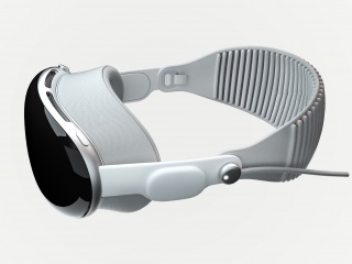 2023_Vision Pro 苹果VR头显设备C4D模型