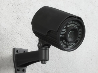 现代消防器材监控摄像头C4D模型
