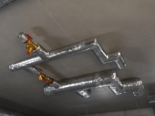 消防器材消防管道C4D模型