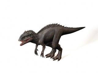 现代恐龙C4D模型