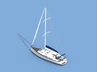 现代船只舰艇C4D模型