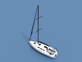 现代船只舰艇C4D模型