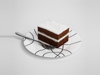 现代食物美食蛋糕C4D模型
