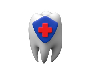 医疗器械素材牙齿 （白模）C4D模型