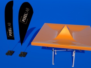设备器材帐篷C4D模型