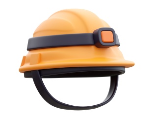 建筑头盔安全帽C4D模型