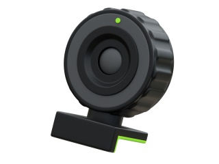 卡通图标摁扭电子产品家用室内室外监控监视器摄像头圆形小型C4D模型