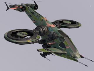 侦察飞行器模型飞机模型C4D模型