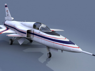 战斗机飞机C4D模型