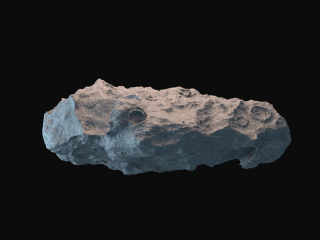 石头陨石C4D模型