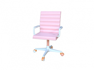 立体椅子C4D模型