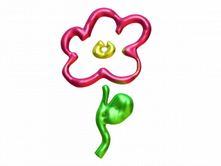 立体花朵花卉植物C4D模型