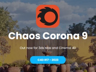 C4D超写实照片效果CPU渲染器插件Chaos Corona 9 for Cinema 4D R17 - 2023插件下载